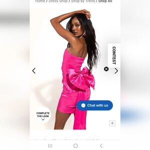 Stunning bow dress - flattering